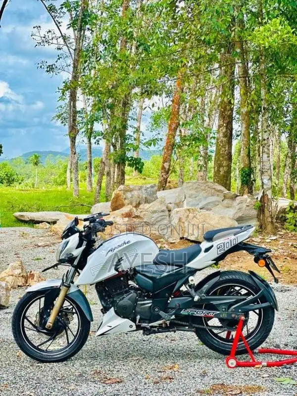 TVS Apache 2018 Motorbike (Used)