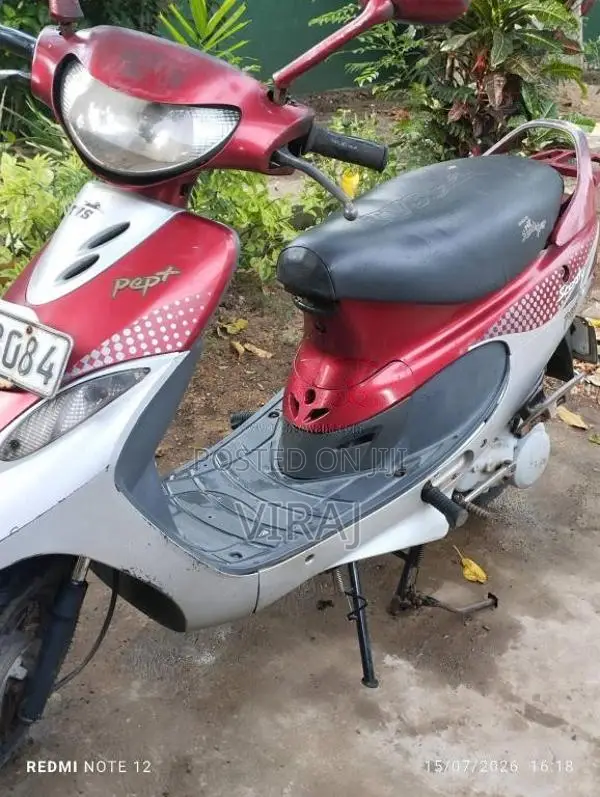 TVS Scooty Pep 2009 Motorbike (Used)