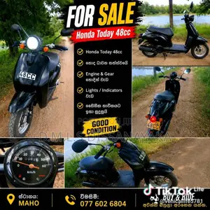 Honda Today 2026 Motorbike (Used)