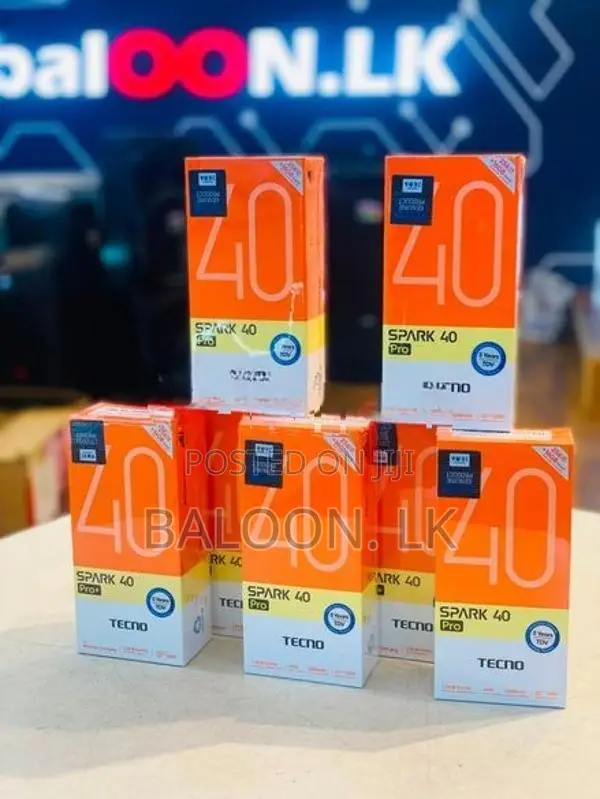Tecno Spark 40 Pro 8+256GB (Brand New)