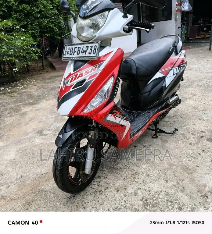 Hero Dash 2017 Motorbike (Used)