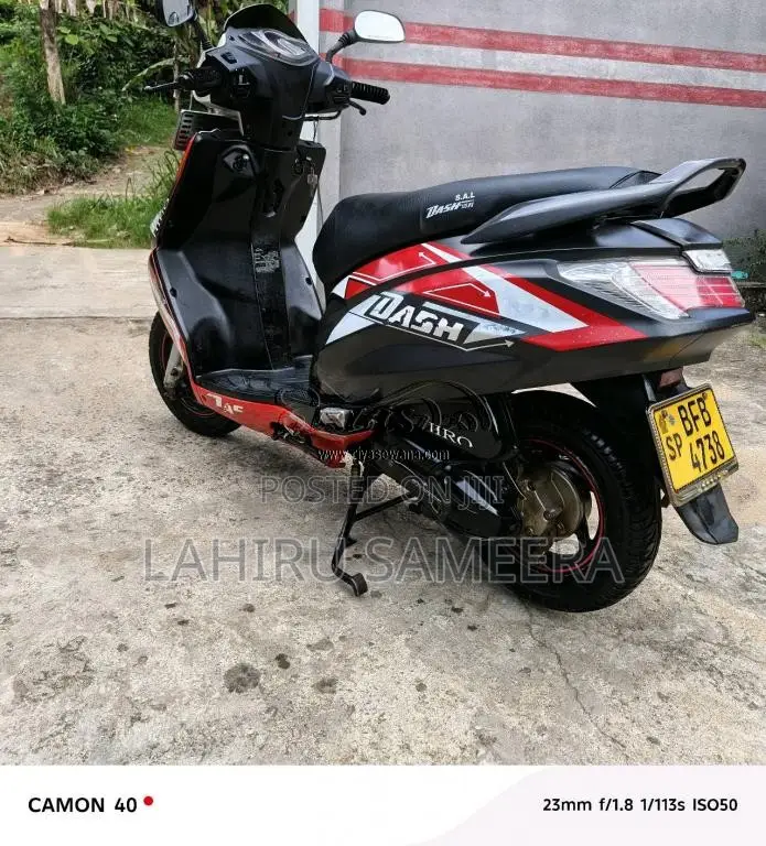 Hero Dash 2017 Motorbike (Used)