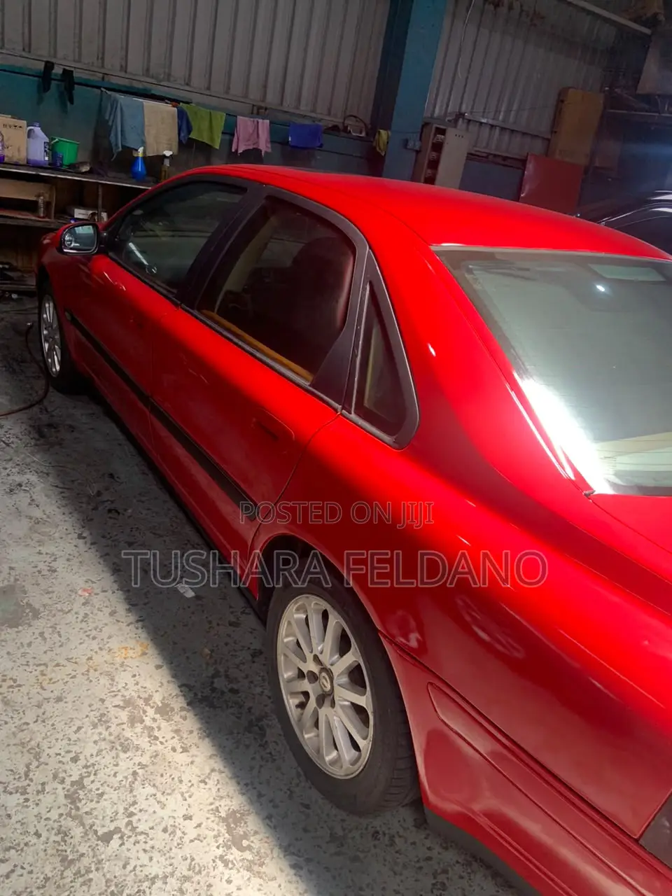 Volvo S80 2.4 T 2002 Red