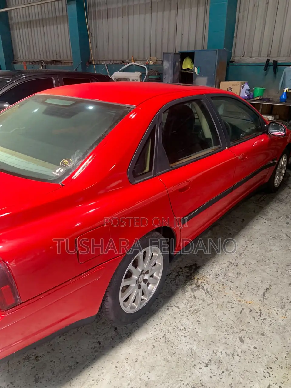 Volvo S80 2.4 T 2002 Red