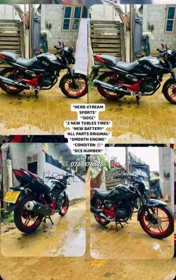 Hero-Honda Xtreme 2015 Motorbike (Used)