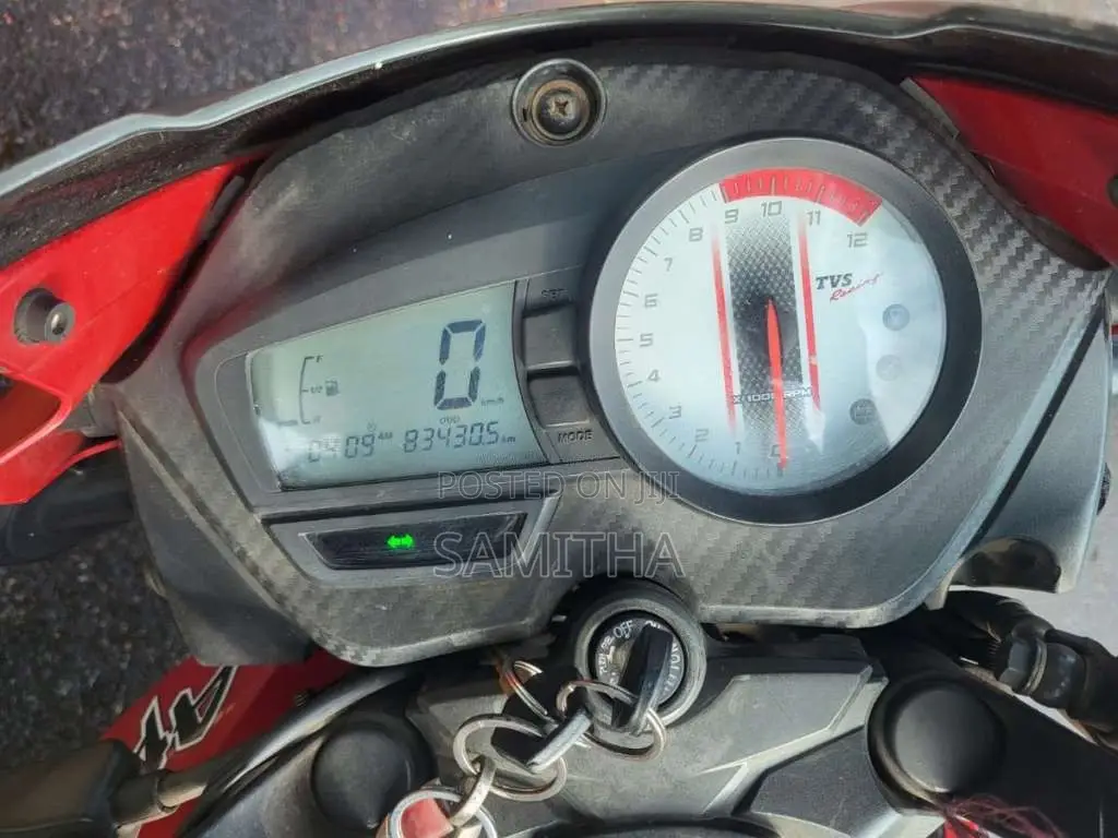 TVS Apache 2017 Motorbike (Used)