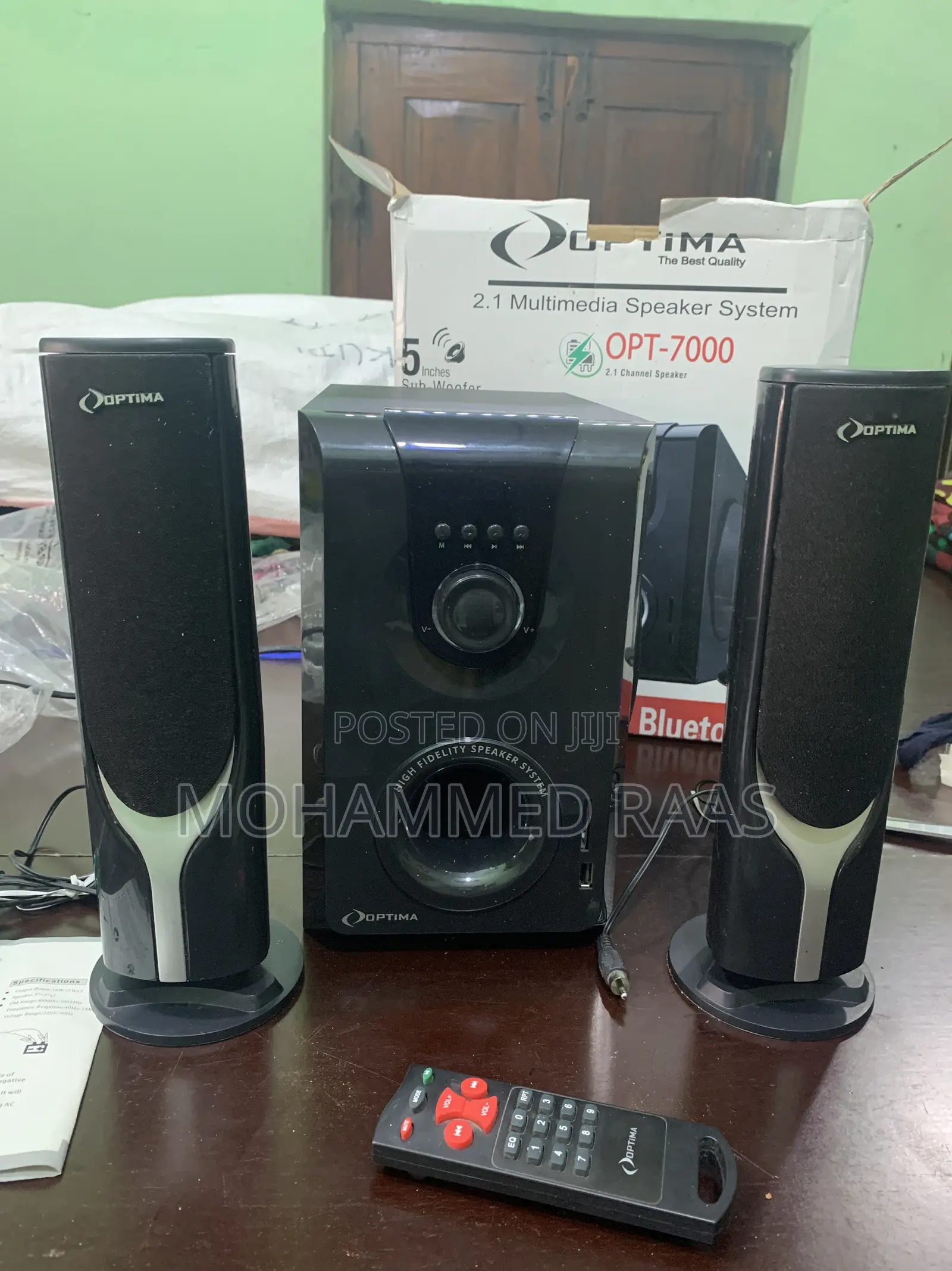 2.1 Multimedia Speaker System