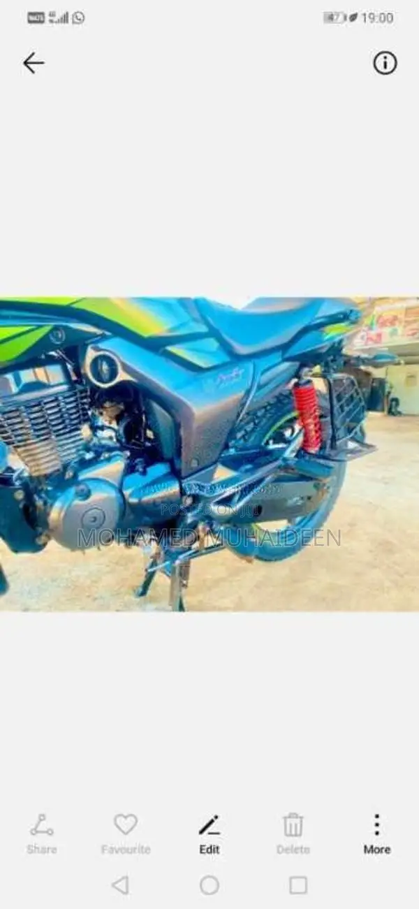 Hero Hunk 2019 Motorbike (Used)