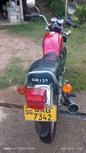 Suzuki GN125 2006 Motorbike (Used)