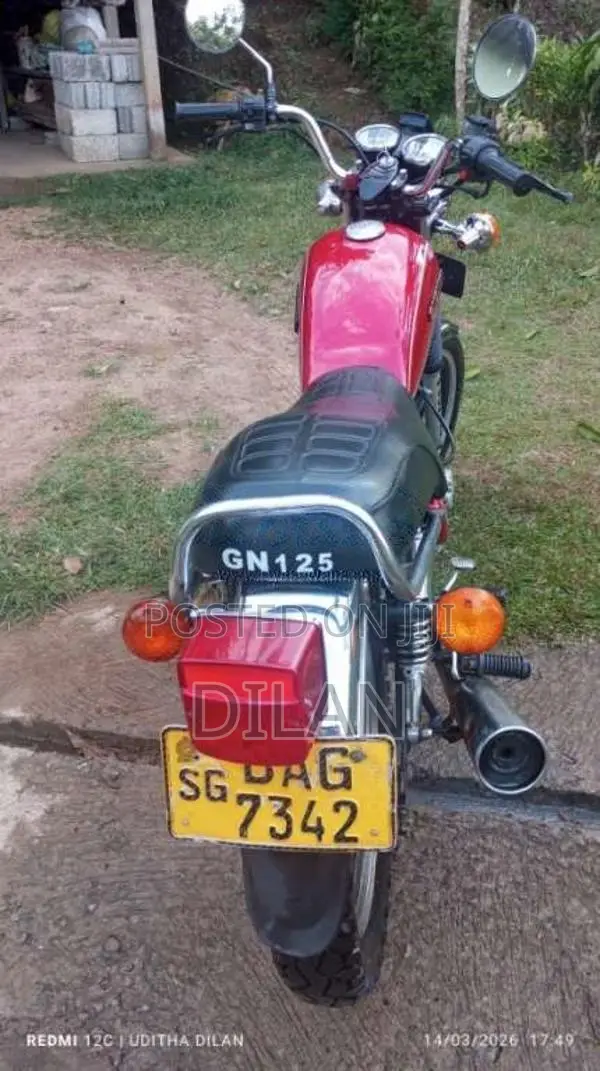 Suzuki GN125 2006 Motorbike (Used)