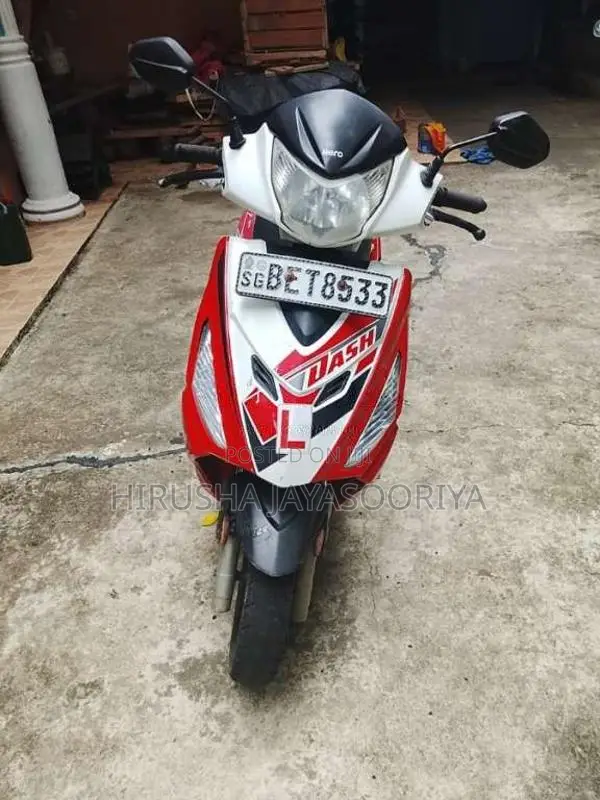 Hero Dash 2016 Motorbike (Used)