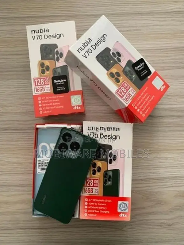 ZTE nubia V70 Design 8GB 128GB (Used)