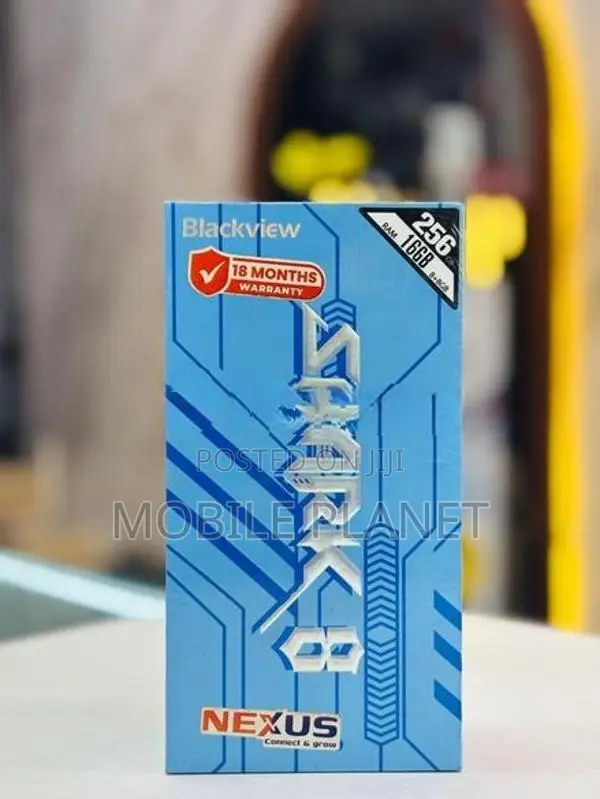 Black view Shark 8 8GB 256GB (Brand New)