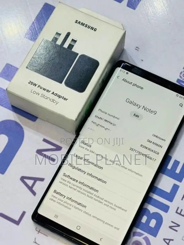 Samsung Galaxy Note 9 6GB 128GB (Used)