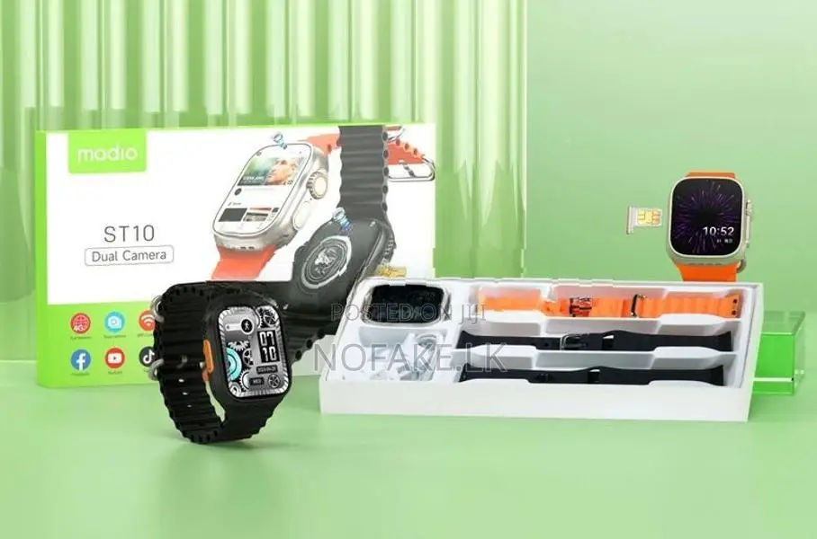 Modio ST10 sim card dual camera smart watch 4GB 64GB