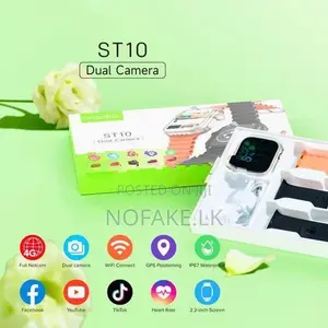 Modio ST10 sim card dual camera smart watch 4GB 64GB
