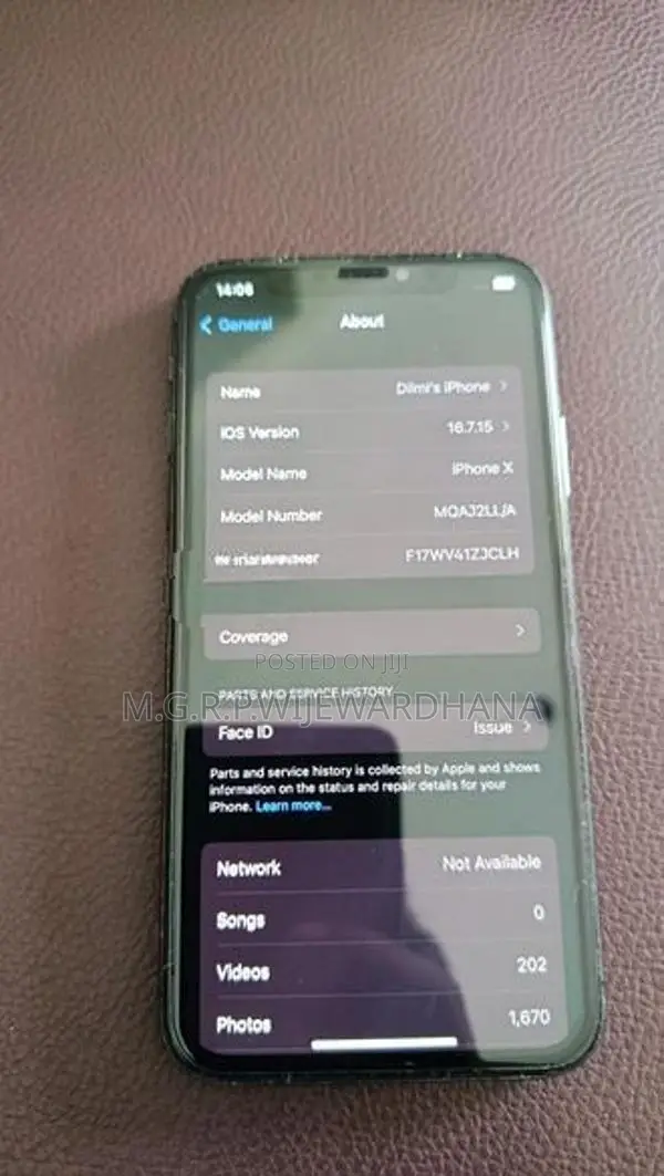 Apple iPhone X (Used)