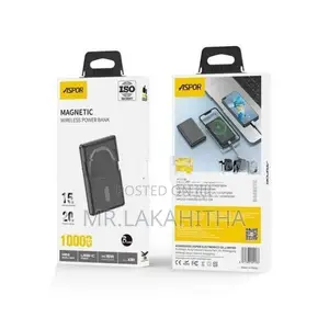 ASPOR 10000mAh Wireless Power Bank - A382