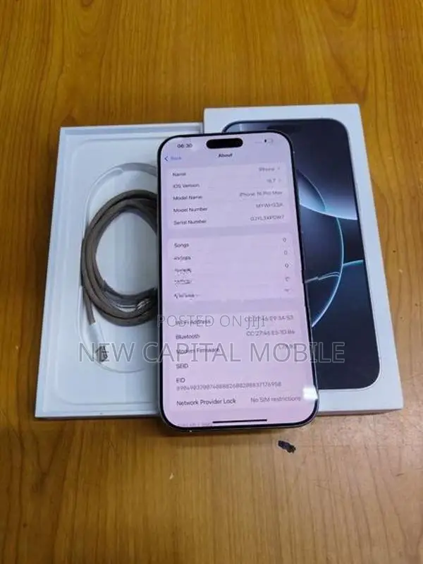 Apple iPhone 16 Pro Max (Used)