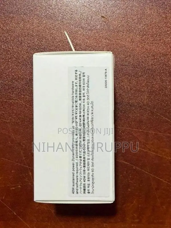 Apple 40W Dynamic Power Adapter (60W Max) - Brand New Sealed