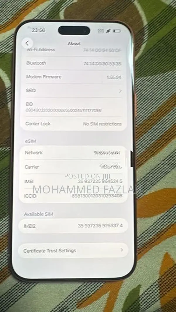 Apple iPhone 17 Pro Max 2025 (Used)