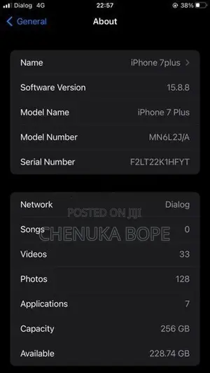Apple iPhone 7 Plus (Used)