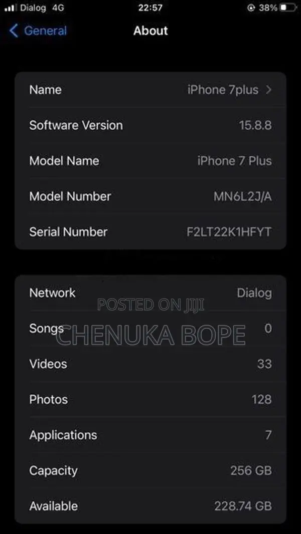 Apple iPhone 7 Plus (Used)