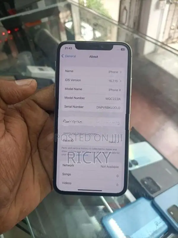 Apple iPhone X 256GB (Used)