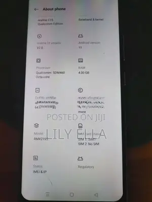 Realme C15 (Used)