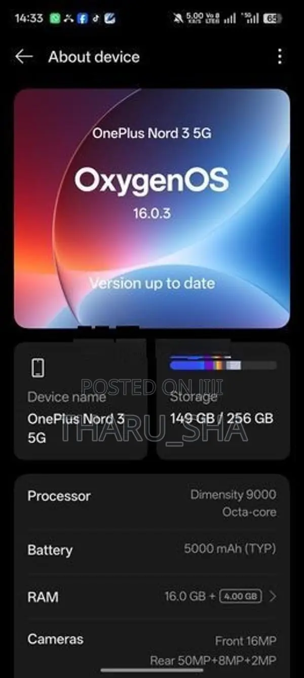 OnePlus Nord 3 (Used)