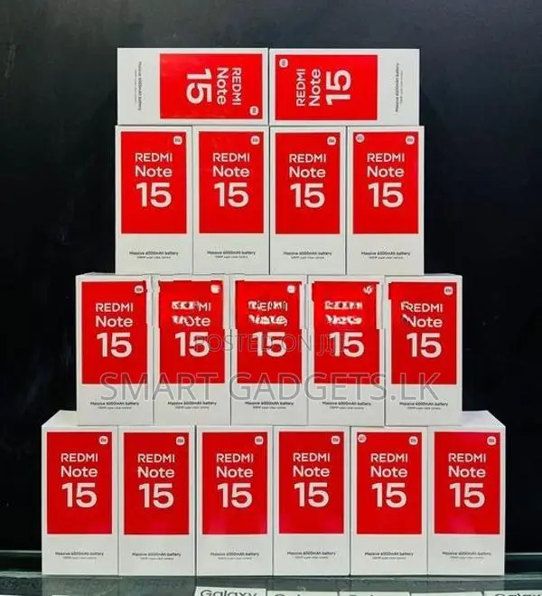 Xiaomi Redmi Note 15 4G|6GB|128GB (Brand New)