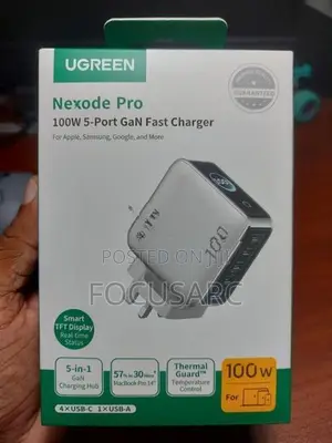 UGREEN Nexode Pro 100W 5-Port GaN Charger