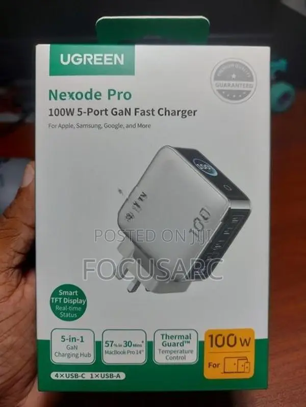 UGREEN Nexode Pro 100W 5-Port GaN Charger