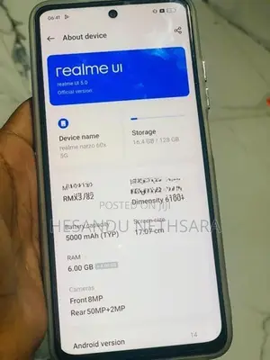Realme Narzo 60x 5G (Used)