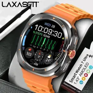 LAXASFIT GT7 Ultra Bluetooth Calling Pedometer Stylish Smartwatch