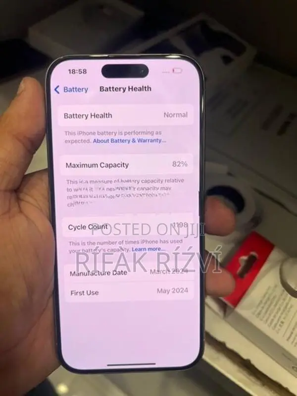 Apple iPhone 15 Pro 128GB (Used)