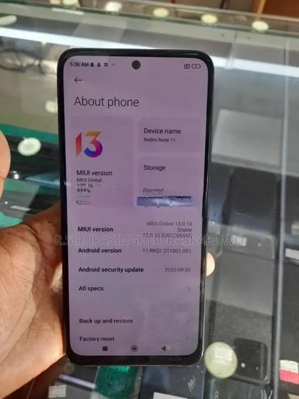 Xiaomi Redmi Note 11 (Used)
