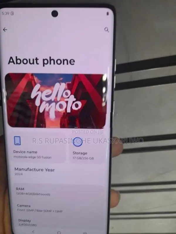 Moto Edge 50 (Used)