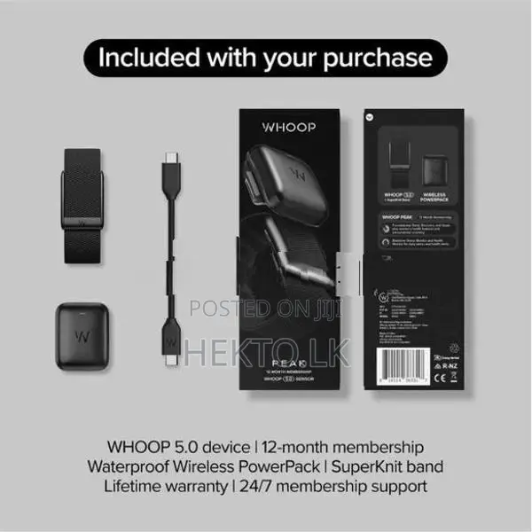 Whoop Peak 5.0 Fitness Tracker