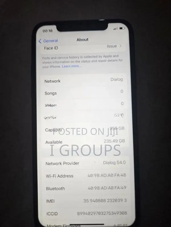 Apple iPhone X (Used)