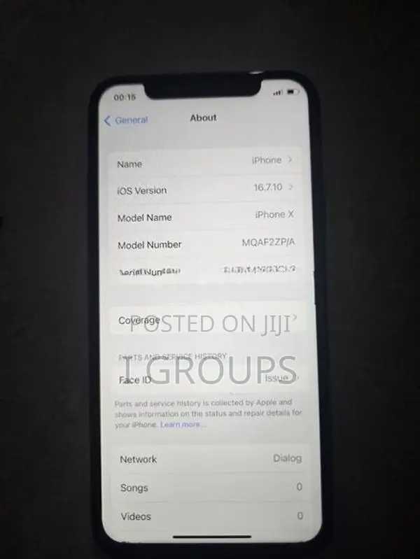 Apple iPhone X (Used)