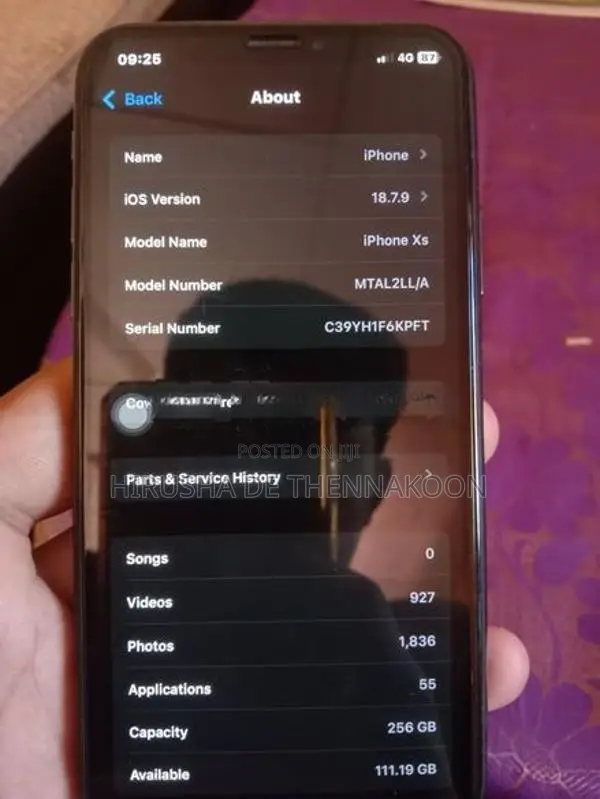 Apple iPhone XS (Used)