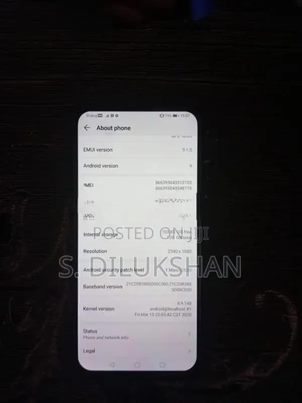 Huawei Y9 Prime (Used)
