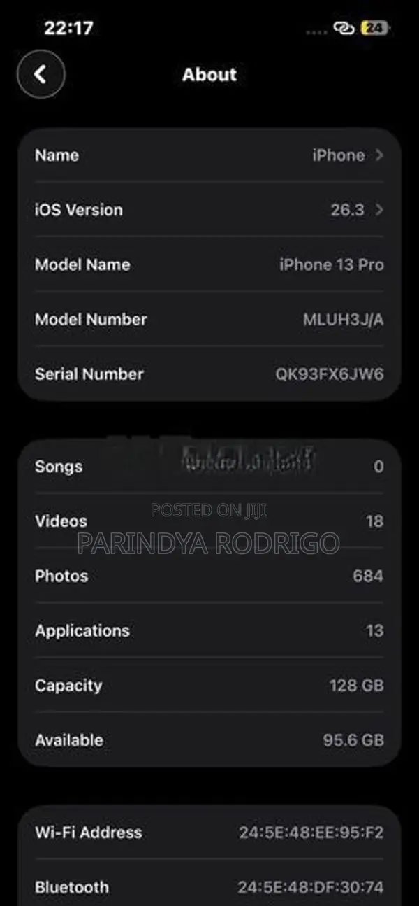 Apple iPhone 13 Pro (Used)