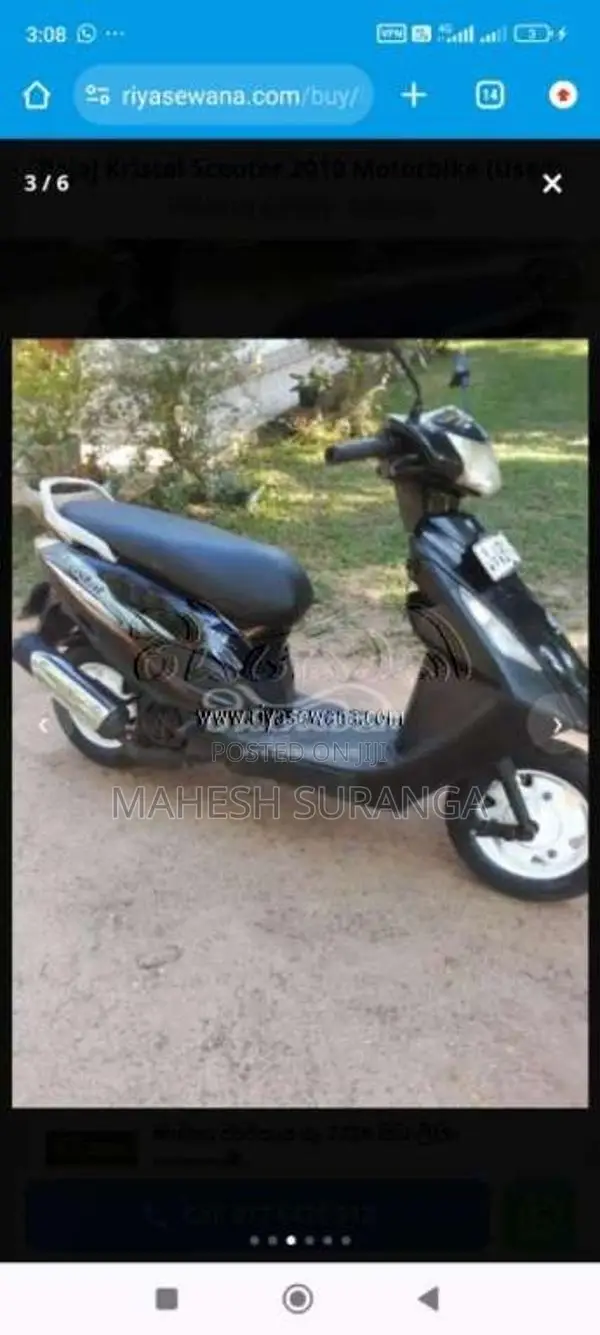 Bajaj Kristal 2009 Motorbike (Used)