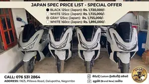 Honda Pcx 2025 Motorbike Brand New