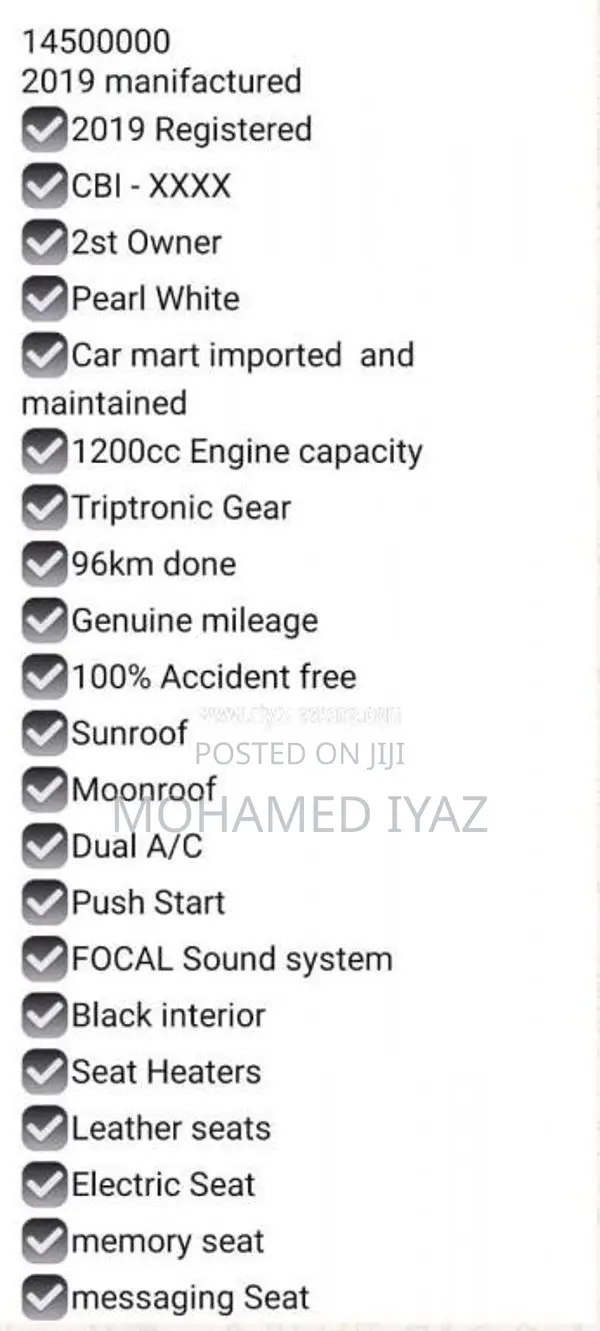 Peugeot GT LINE 2019 SUV (Used)