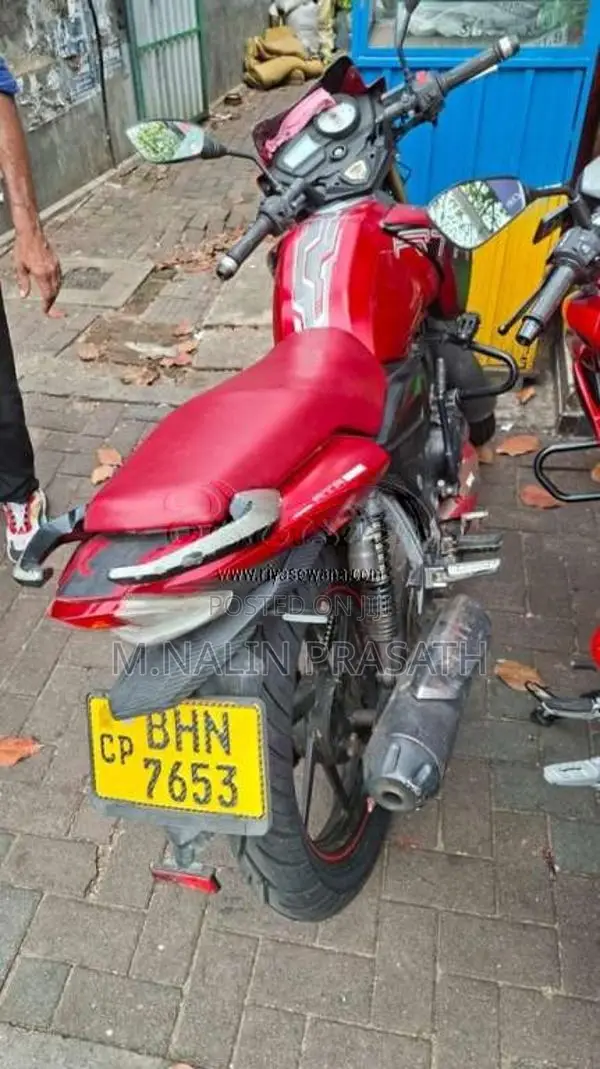 TVS Apache 2018 Motorbike (Used)
