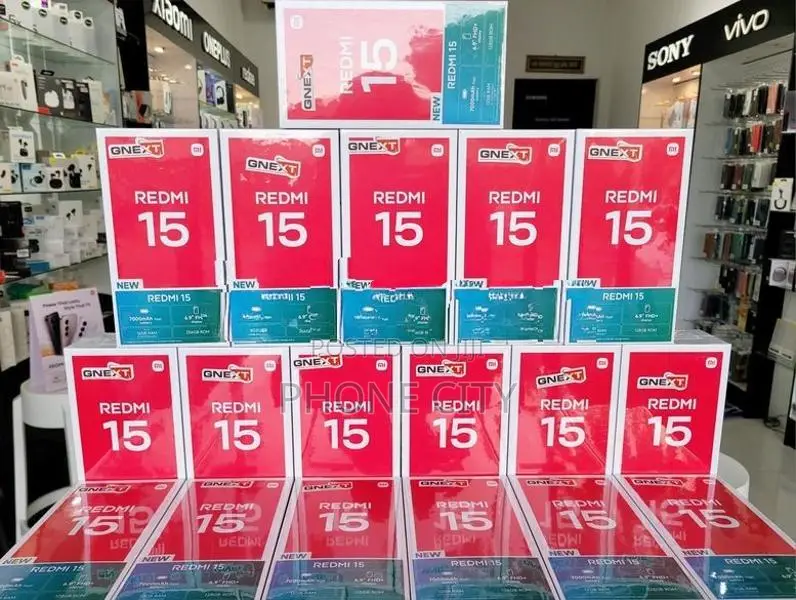 Xiaomi Redmi 15 256GB 8GBRam Black (Brand New)