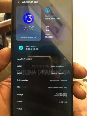 ZTE nubia Neo 2 5G (Used)